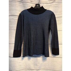 NWT Angel Ribbed Knit Pullover Sweater Top W/ Mock Neck Size XS